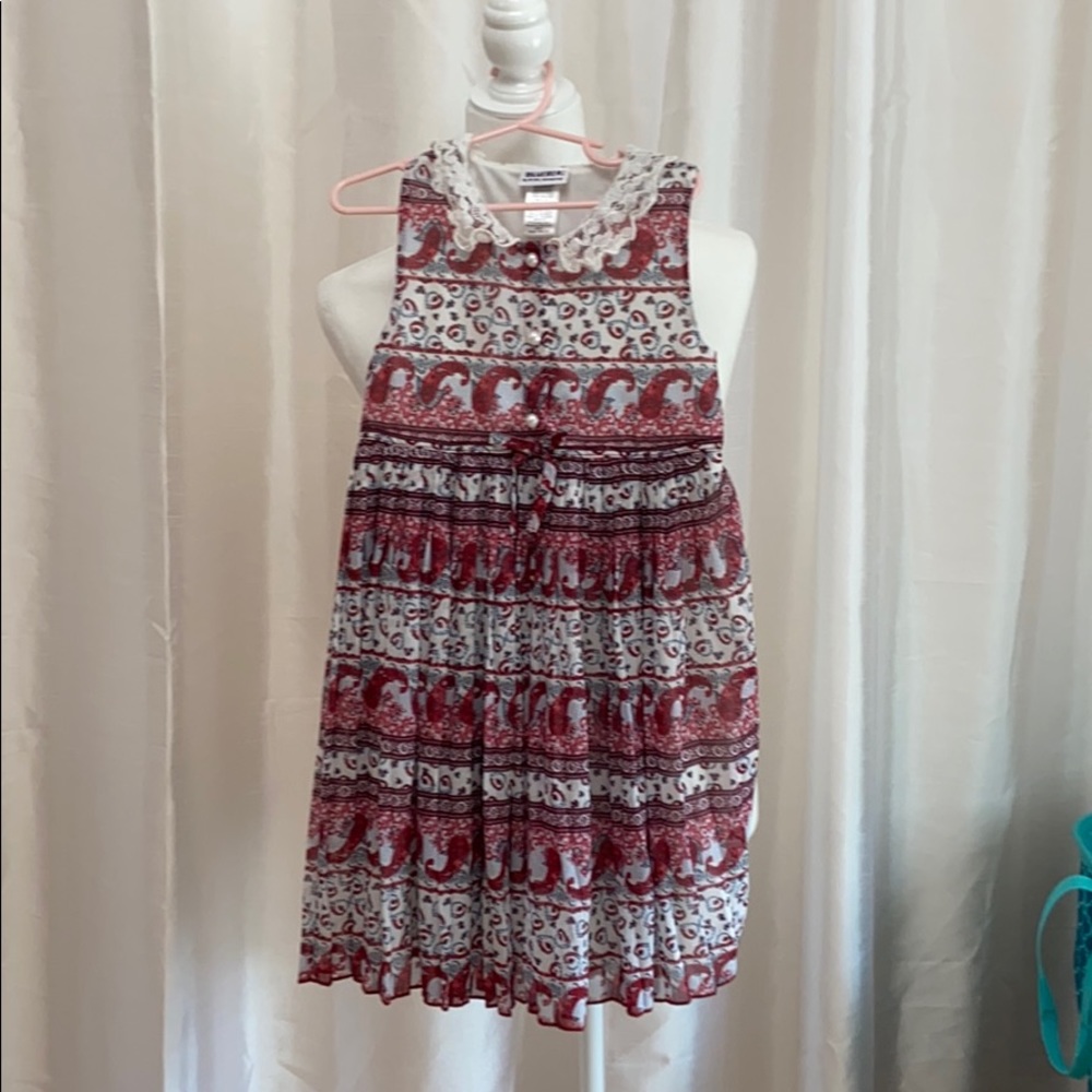 Girls long flows top